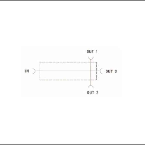 3-Way Wilkinson Power Splitter 555-6000MHz