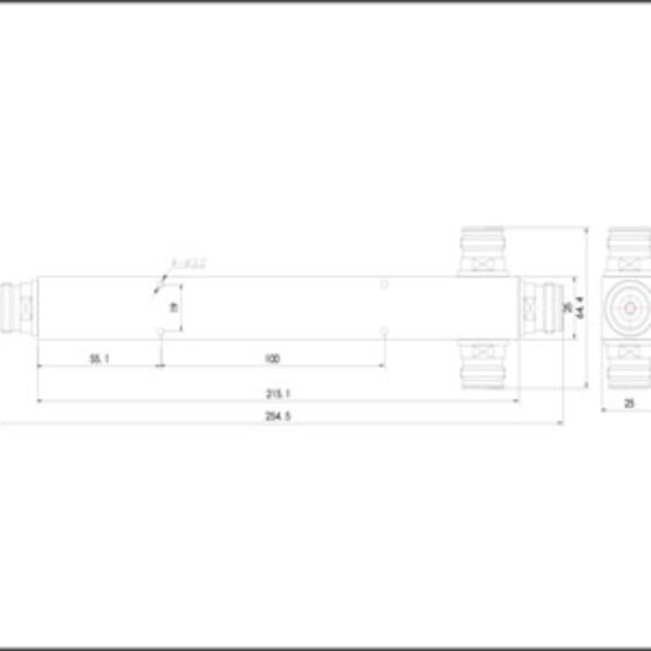 3-Way Power Splitter 555-6000MHz